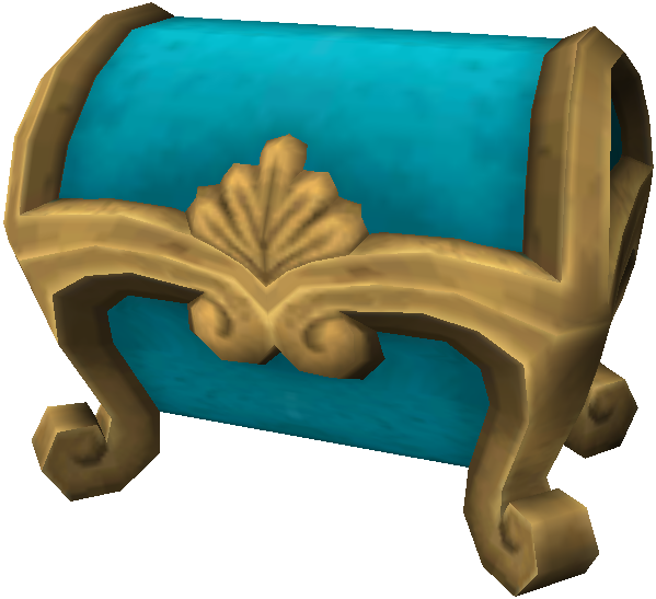 Treasure Chest - Twilight Princess Treasure Chest (599x547)