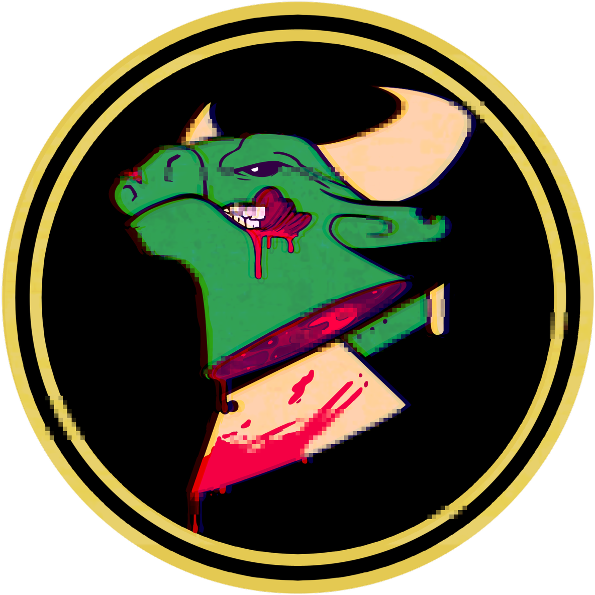 Spiced Up The @cowchop Logo For Halloween Can't Wait - Smartsign By Lyle Smartsign Aluminum Sign, Legend Forklift (1200x1197)