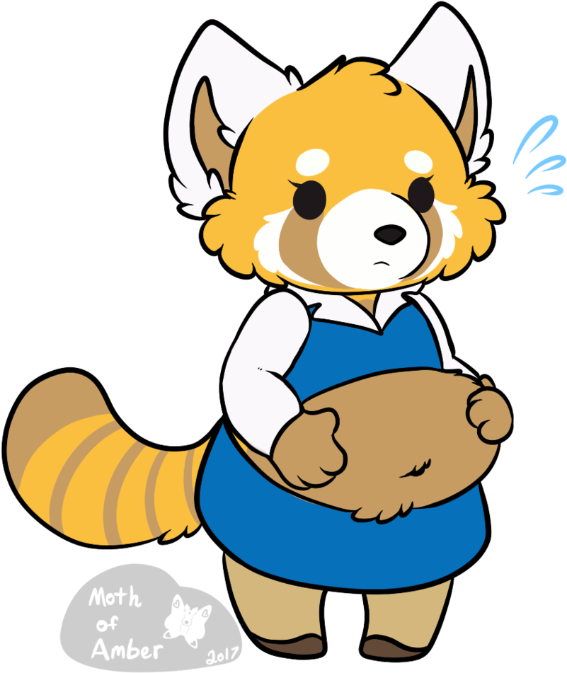Retsuko By Trappedwithinamber - Fat Retsuko (822x971)