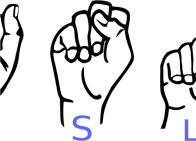 Sign Language Pictures American Sign Language Wikipedia - Know Sign Language In Sign Language (679x488)