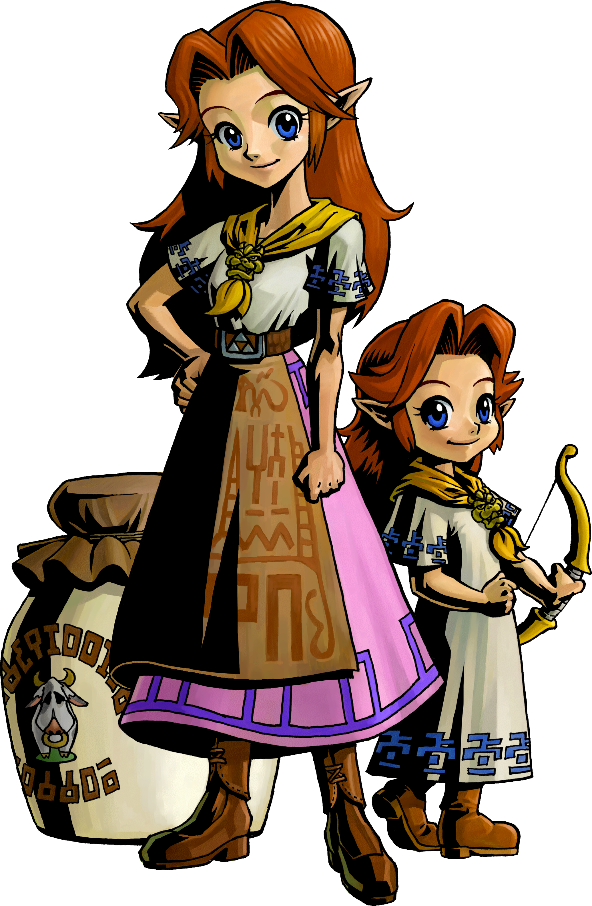 1 Locate And Heal Koume - Ocarina Of Time Malon (2071x3169)