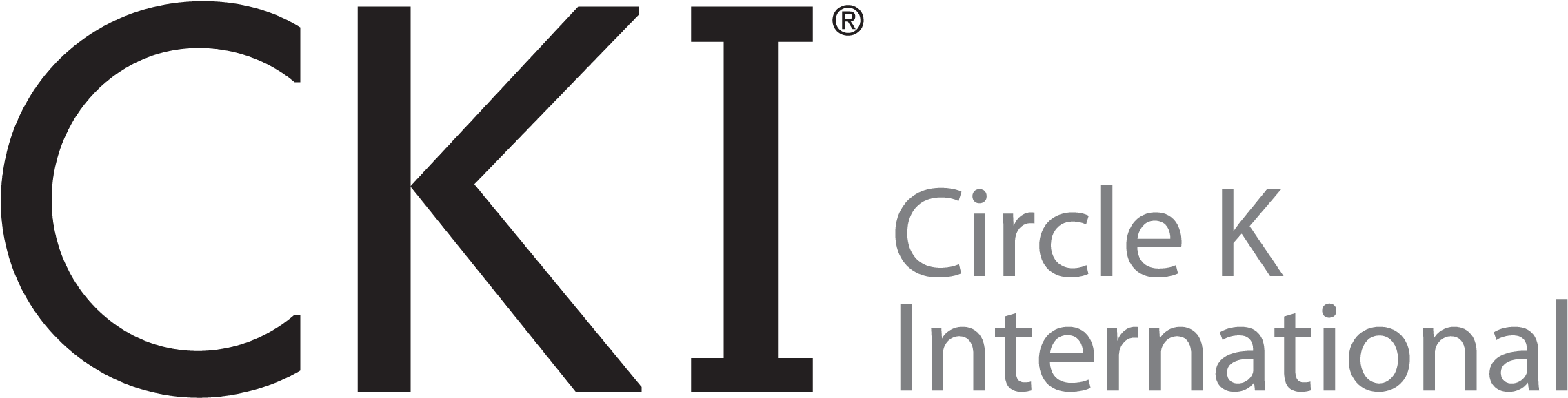 Cki - Circle K International Logo (2458x833)