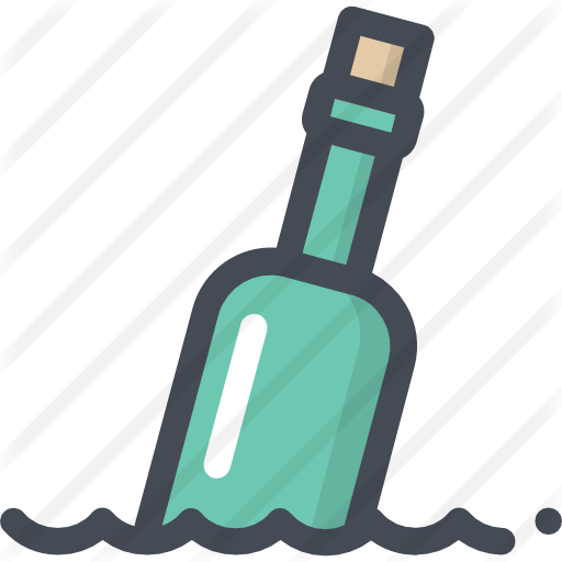 Message In A Bottle - Sea (512x512)