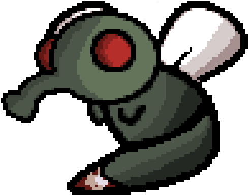 Well, It's A Fu Xing Giant And Green Fly With Ipecac - Pixel Cloud (512x397)