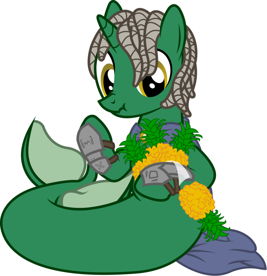 Pineapples Pone By Outlawedtofu - Fallout Equestria Dark Shores (880x908)