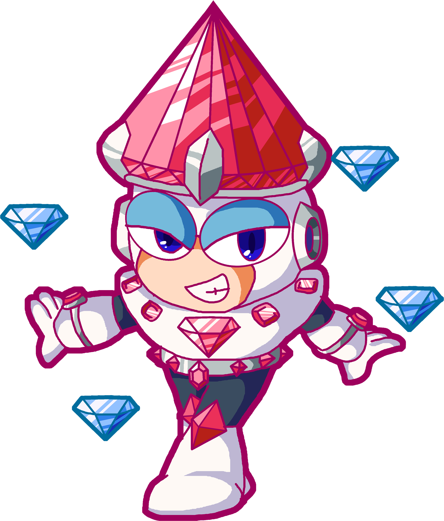 Jewelman Powered Up By Galaxyman Da Awesome - Jewelman Powered Up By Galaxyman Da Awesome (1485x1742)