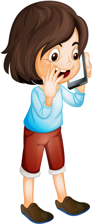 Personnages, <a Class= Children Clipartgirl - Illustration (337x800)