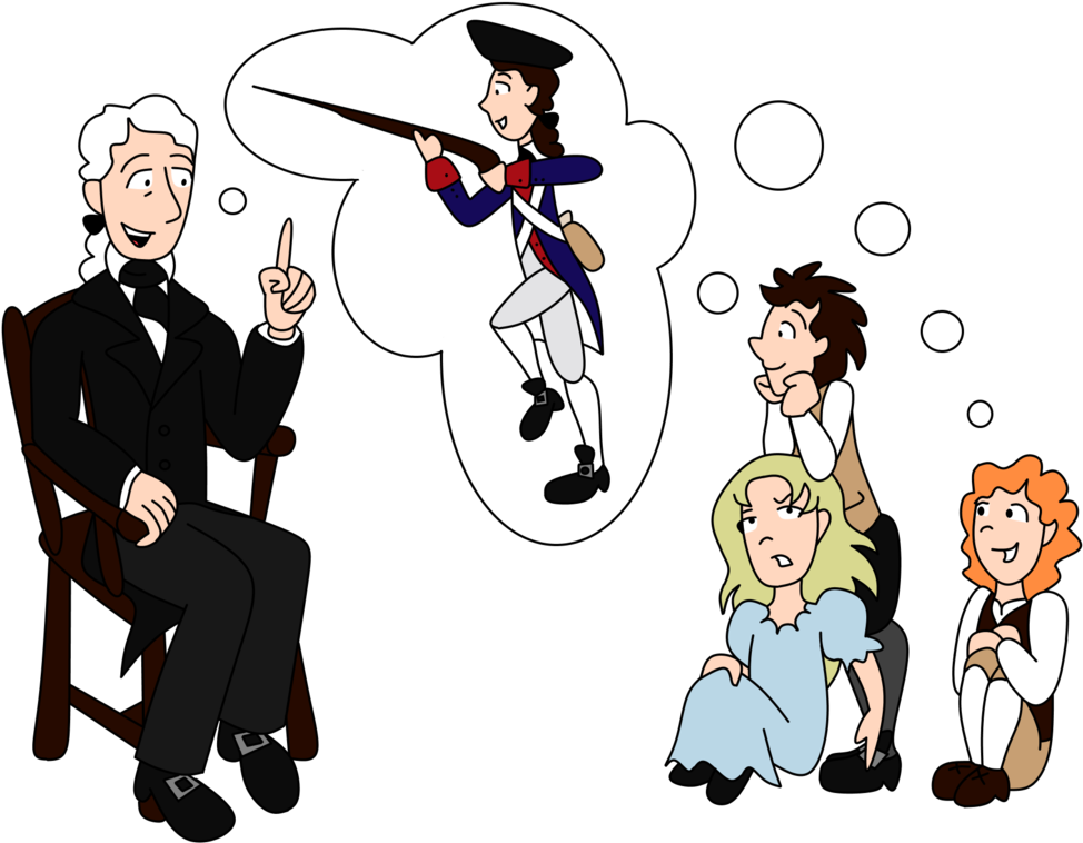 Private Yankee Doodle Tells A Story By Wertyla - Cartoon (1023x781)