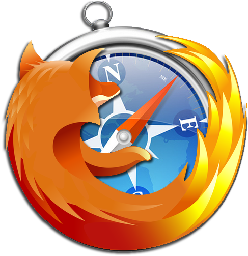 Safari Firefox Icon By Manuelo Pro - Mozilla Firefox (512x512)