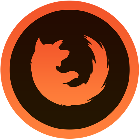 Firefox Icon - Portrait Of A Man (512x512)