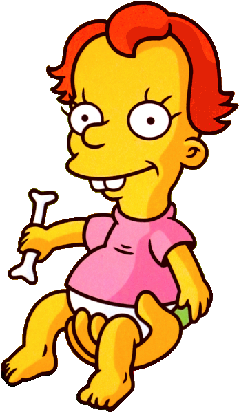 Rubella Scabies Spuckler - Mary Spuckler Los Simpsons (370x617)