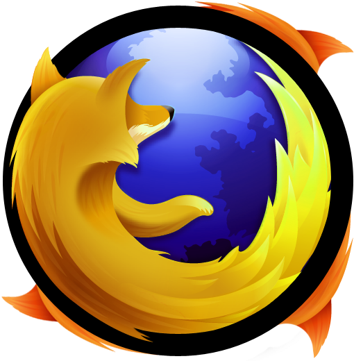 Free Icons Png - Mozilla Firefox Logo Minimal (520x520)