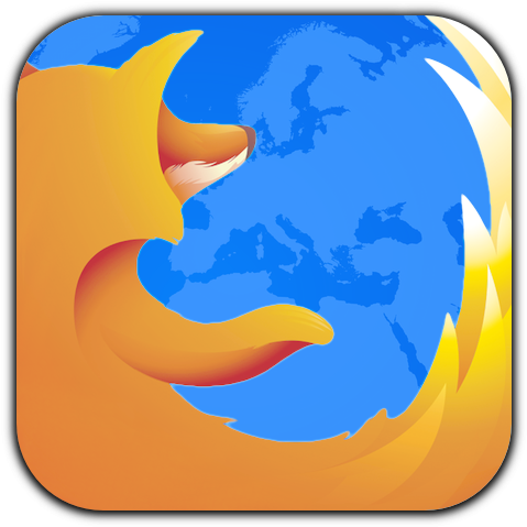 Square Firefox Icon By Tigercat-hu - Firefox Ios Icon Png (512x512)