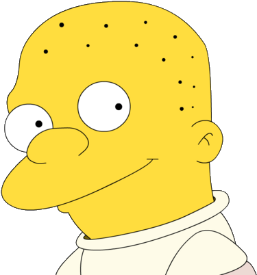 Kearney Zzyzwicz, Jr - Bald Simpsons Character (500x500)