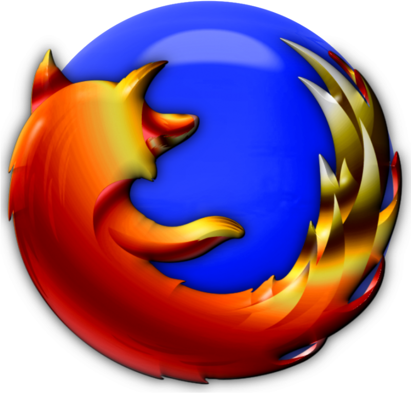 Firefox Blue Gumball Icon - 3d Icon Firefox Transparan (800x800)