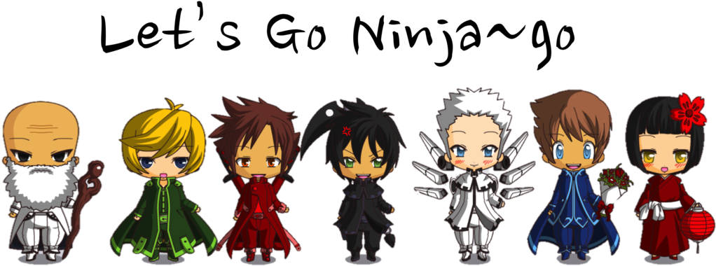 Ninjago Family By Princess-riko - Lego Ninjago As Anime (1024x407)