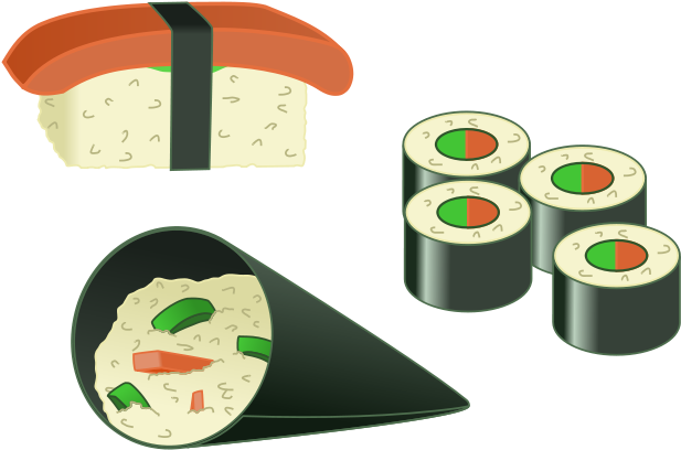 Types Of Sushi - Different Types Of Sushi (640x427)