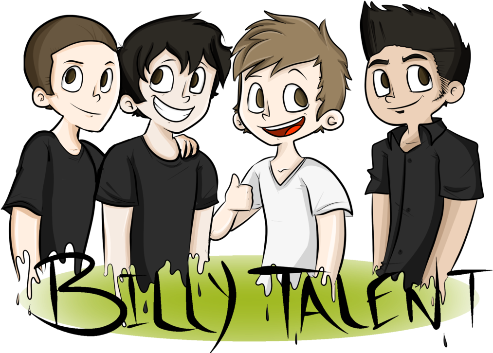 Billy Talent By Lewisrockets - Billy Talent Png (1024x752)