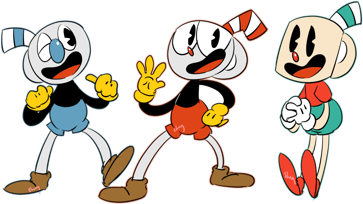 I Keep Thinking About That Puppet In The Battle With - Cuphead Djimmi The Great Puppet (1280x717)