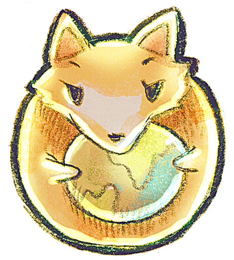Pixel - Cute Mozilla Firefox Icon (512x512)