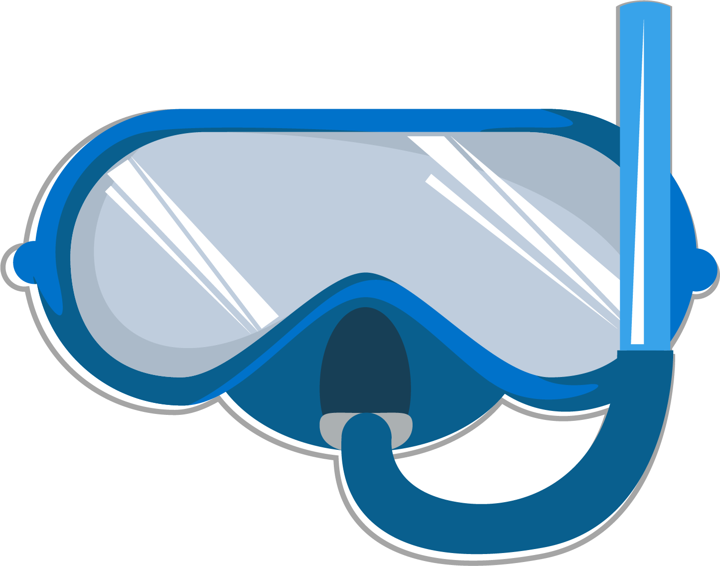 Goggles Swimming Glasses Clip Art - Goggles Clipart (1445x1135)