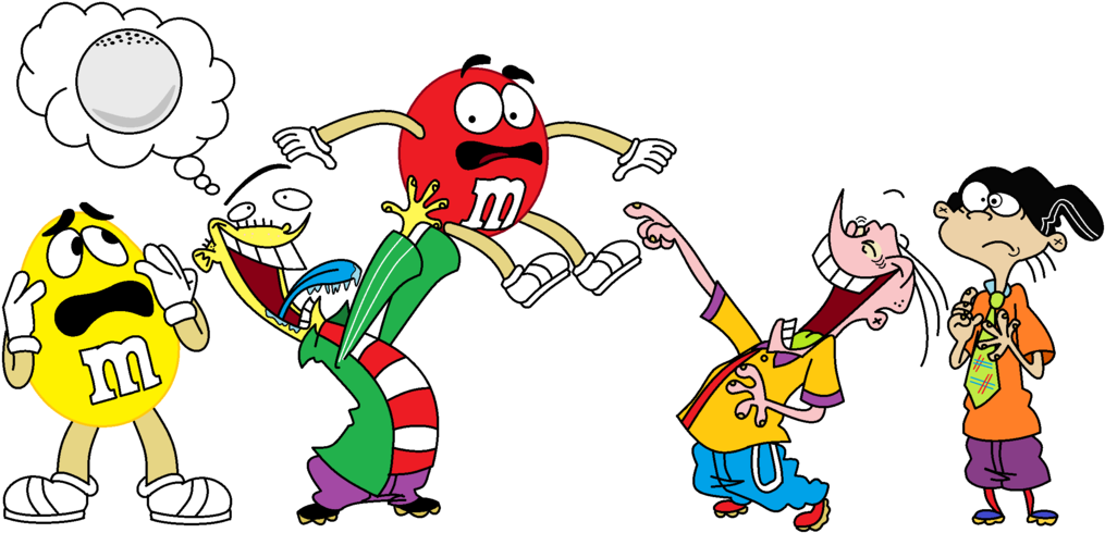 Red And Yellow Meet Ed, Edd N Eddy By Sethmendozada - Ed Edd And Eddy Behind Glass (1024x503)