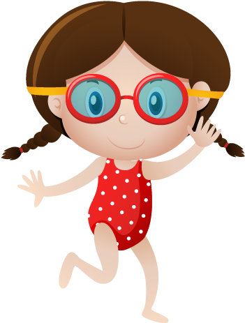 Locations & Times - Swimming Pool Graphics (393x562)