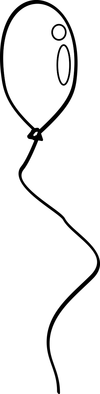 Balloon With Highlight Bubbles,birthday Balloon,helium - Balloon (325x1280)