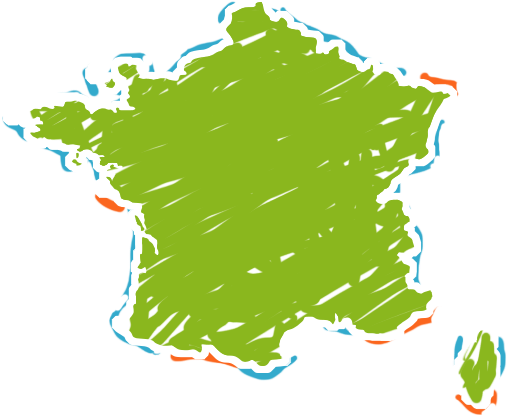 Country Illustration France Rxtitle - France Transparent (557x417)