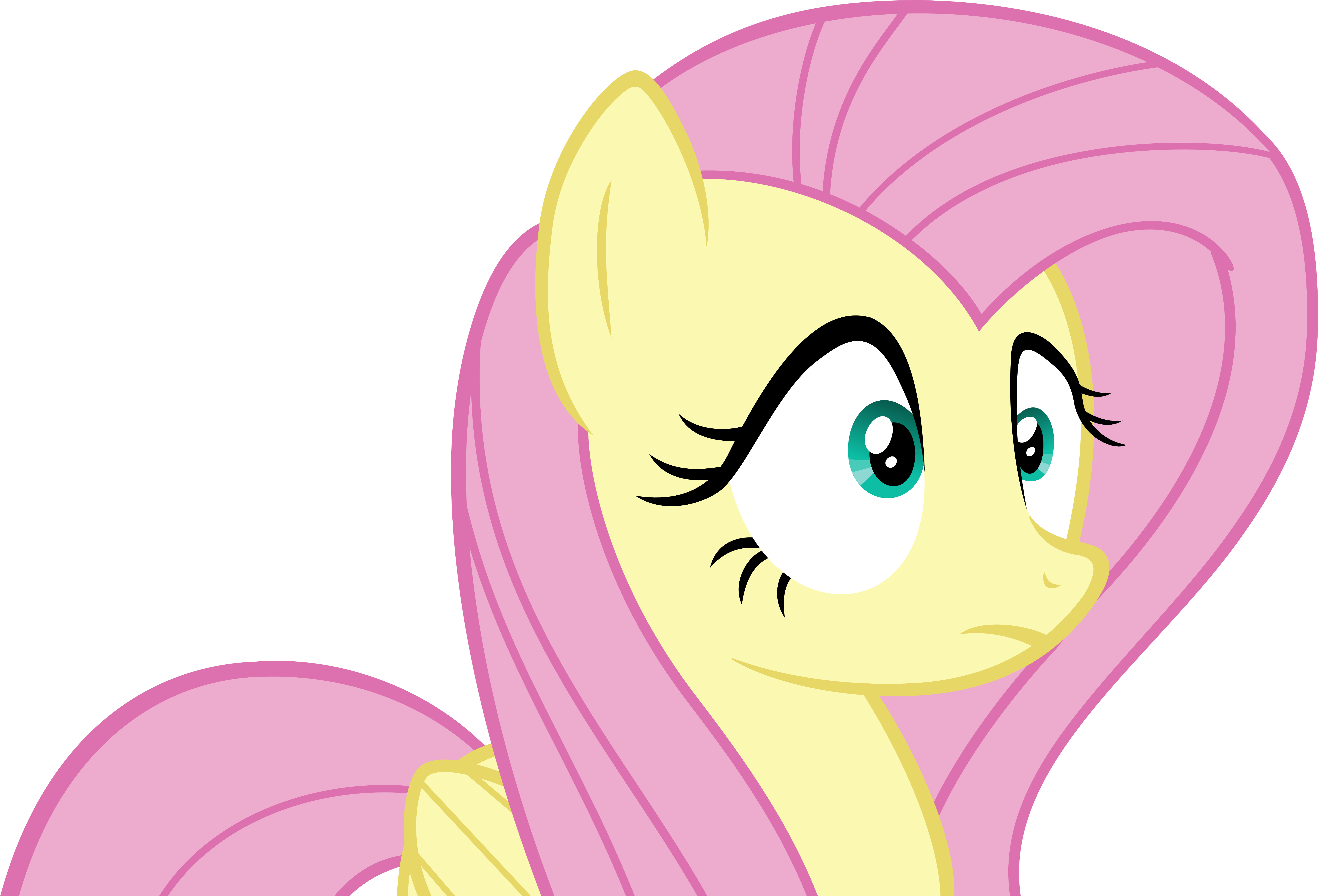 Shocked Fluttershy By Slb94 - Fluttershy Shocked (6200x4188)