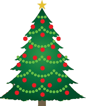 Huge Annual Christmas Craft Fair - Albero Di Natale Disegno A Colori (356x435)