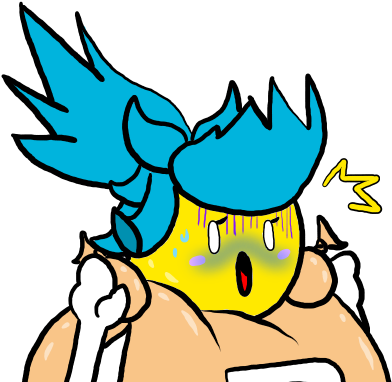 Shocked Haili By Reimarisakuya - Cartoon (494x406)