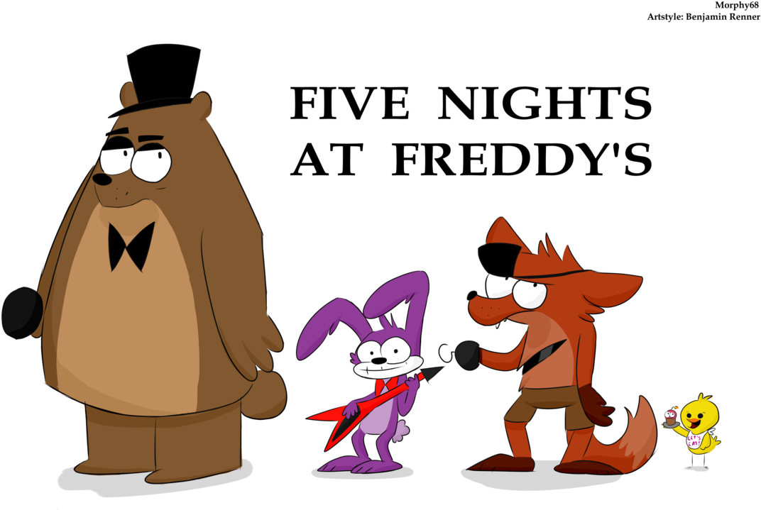 The Big Bad Animatronics By Morphy68 - Silent Knight (1100x726)