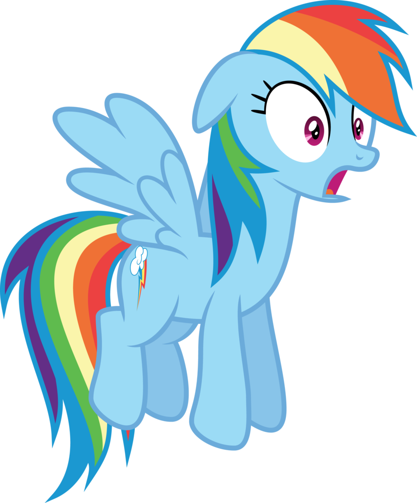 Shocked Rainbow By Itv-canterlot - Canterlot (814x982)