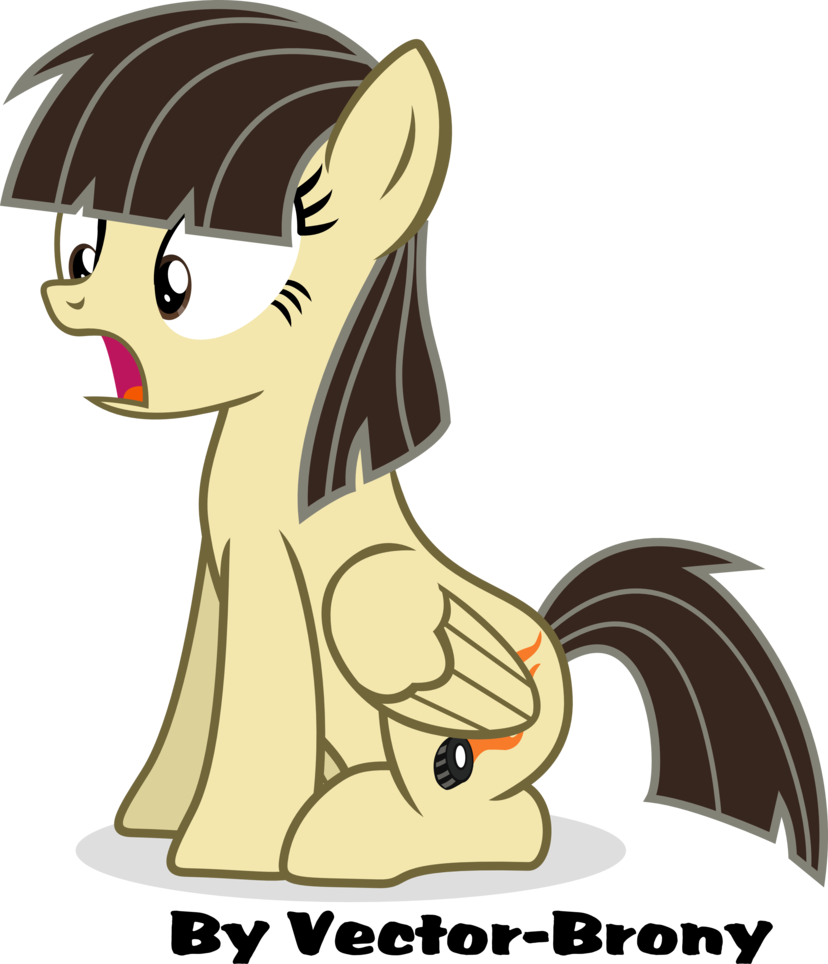 Shocked Wildfire By Vector-brony - Wildfire Mlp Vector (828x964)