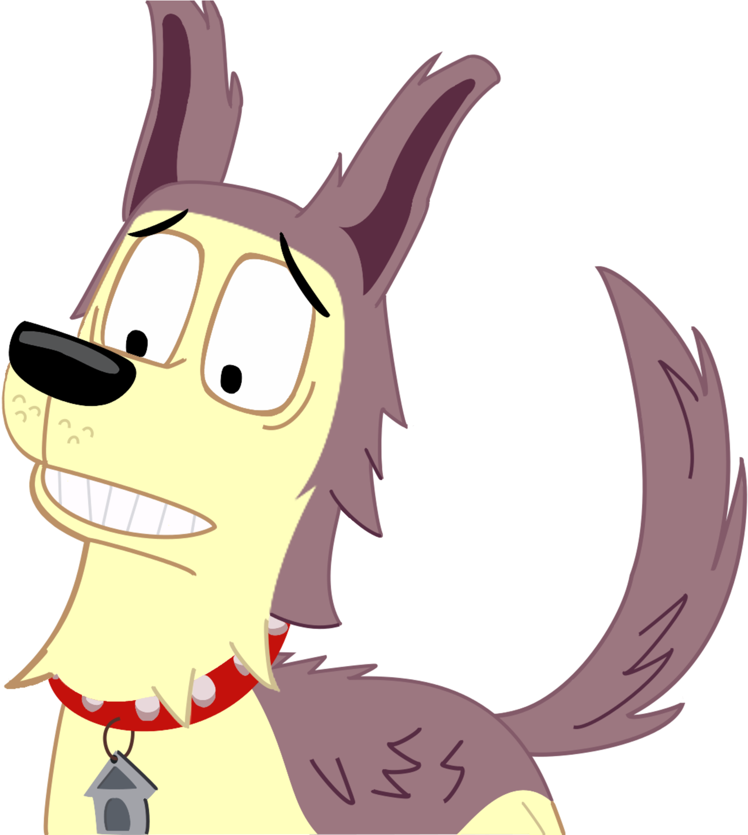 Shocked Lucky Vector By Midnightsparkle1 Shocked Lucky - Pound Puppies Lucky (1600x1697)