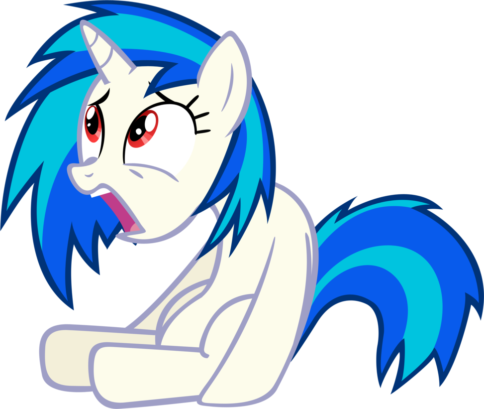 Vinyl Scratch In Shock By Gdpg - Mlp Vinyl Scratch Shocked (973x821)