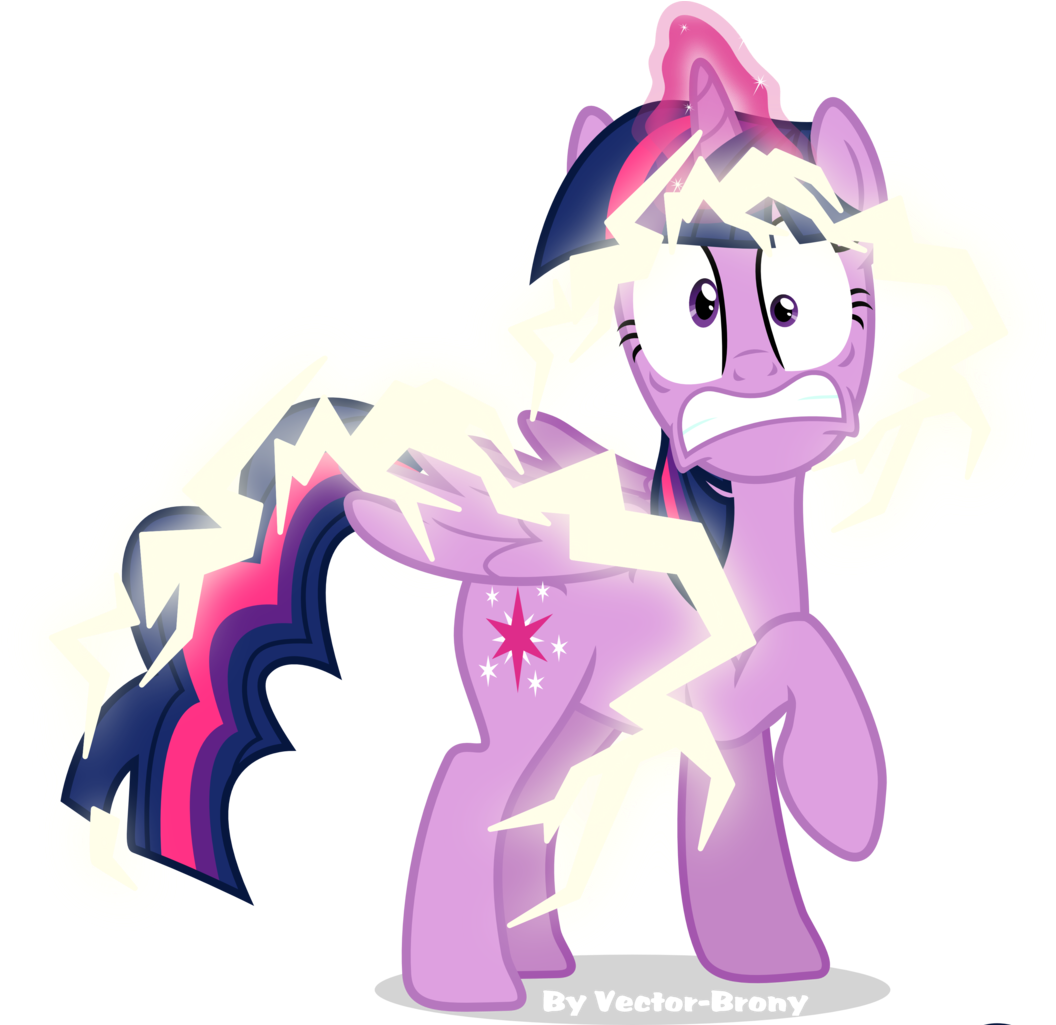 Vector-brony, Electrocution, Female, Magic, Mare, Pony, - Art (3298x3172)