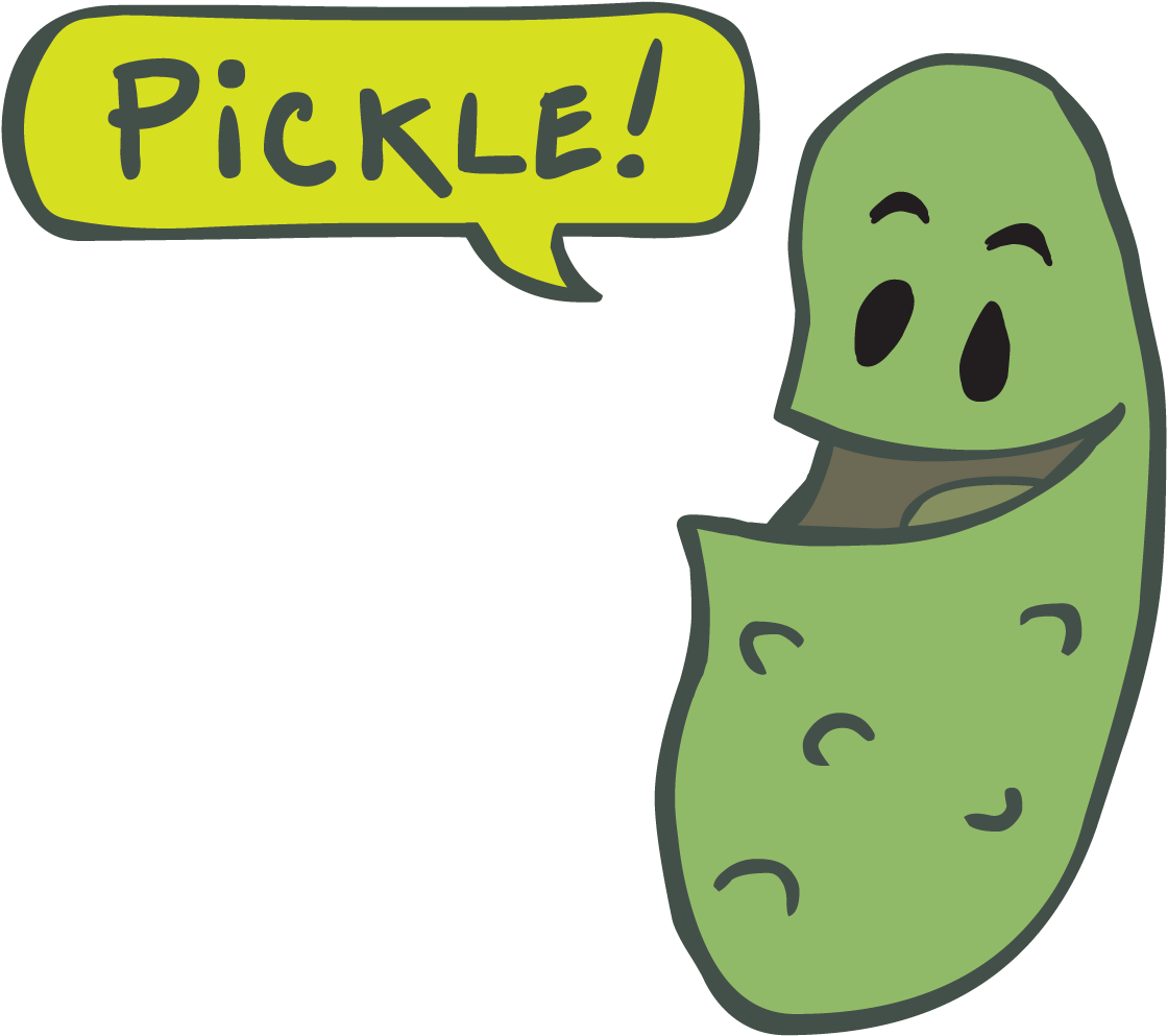 Pickle Clipart Cute - Pickle Clipart Cute (2100x1800)