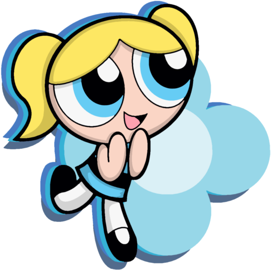 Cartoon Network Week 04 Bubbles By The Driz - The Powerpuff Girls (600x600)