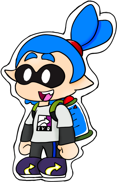 Paper Inkling Boy By 3dylanstar - Drawing (614x767)