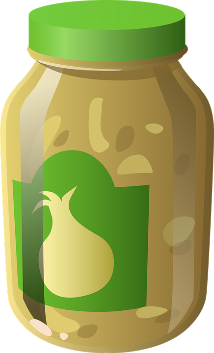 Pickles Clipart Transparent - Jar Png (436x720)