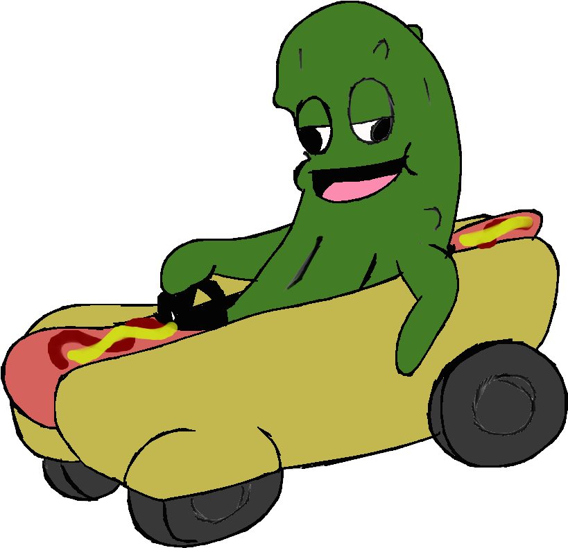 Pickle Clipart Drawing - Cartoon (1350x1020)