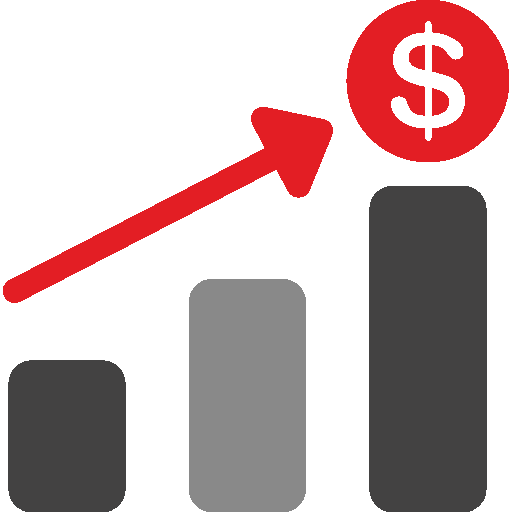 Revenue Management Hotel Ingresos - Icono Inversion Png (512x512)