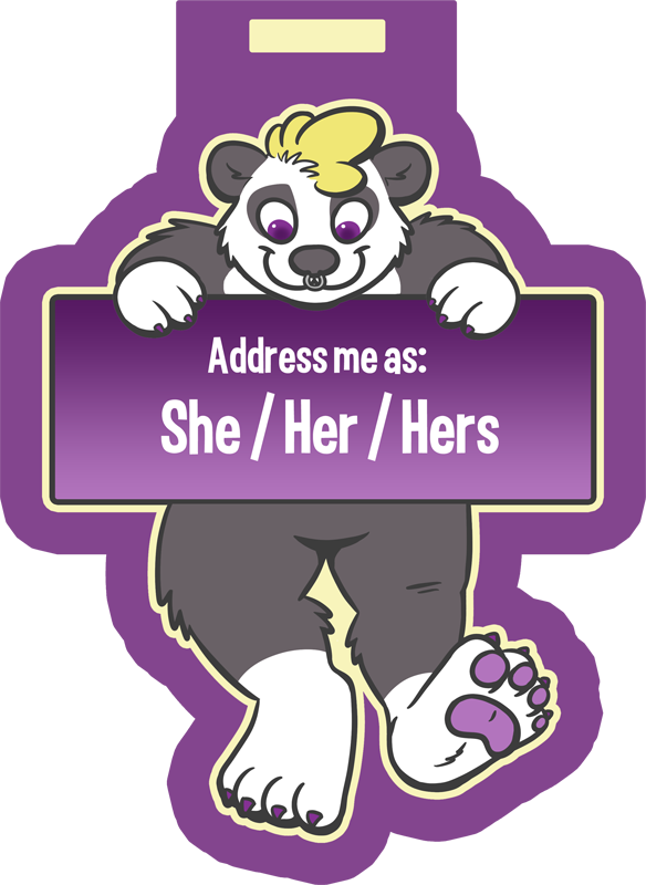 Your Pronouns With The People Around You - Cartoon (584x800)