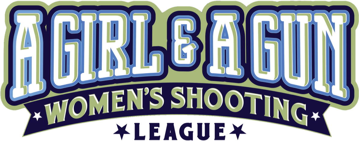 A Girl & A Gun Women's Shooting League Is A Shooting - Girl And A Gun Logo (1200x512)
