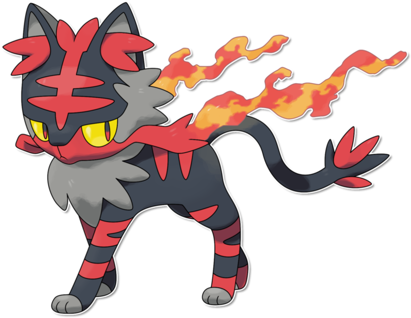 Whiskorch By Fakemaket - Litten 2nd Evolution (894x894)