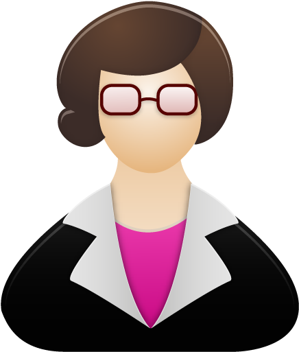 Female, Teacher Icon - Teacher Female Icon (512x512)