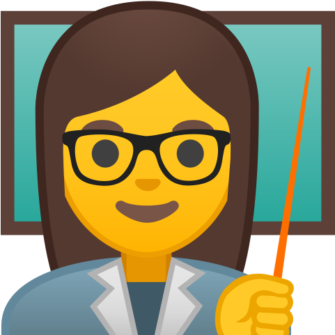 10224 Woman Teacher Icon - Emoji Teacher Png (512x512)