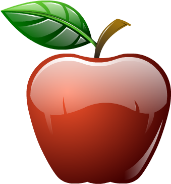 Apple Fruit Icon Png (400x400)